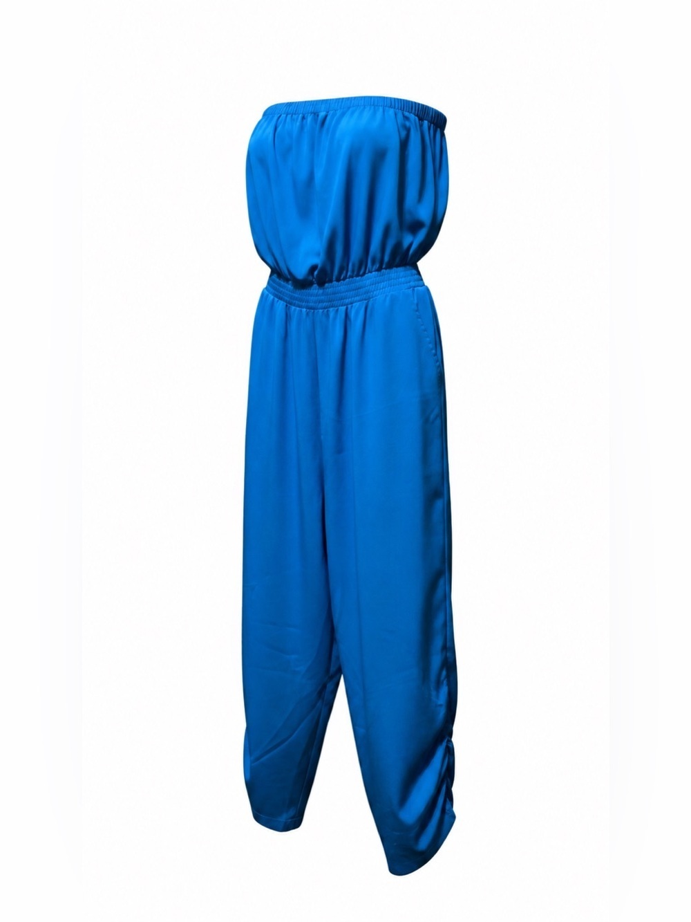 Walter by Walter Baker Blue Strapless Jumpsuit – Small